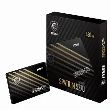 Ssd Msi Spatium S270 480gb, 2.5